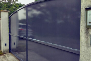 Rénovation portail finition peinture chaponost