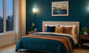 chambre bleue Vourles