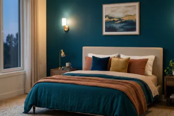 chambre bleue Vourles