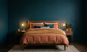 bleue profond chambre lyon sud