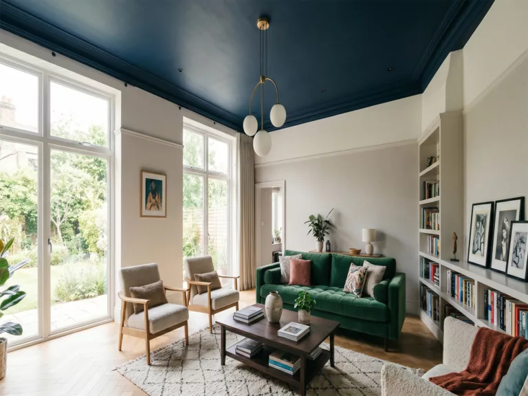 peinture sur plafond
