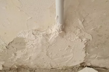 enduit raté